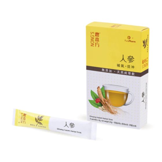 農本方® 人參天然純萃飲6包 x 4克 FG-5386