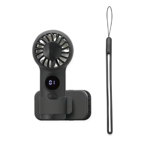 Dretec - 掌上型手持風扇（附夾子 FN-209 [白色 / 黑色] FN-209-MO