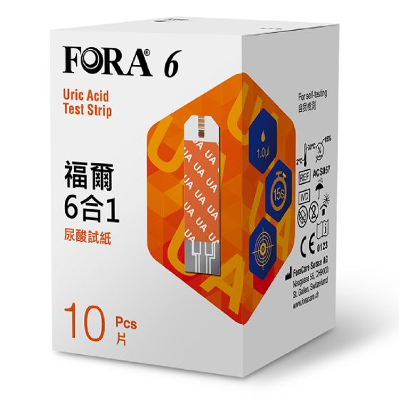 FORA - 福爾尿酸試紙(兩盒) FORA-00005X2