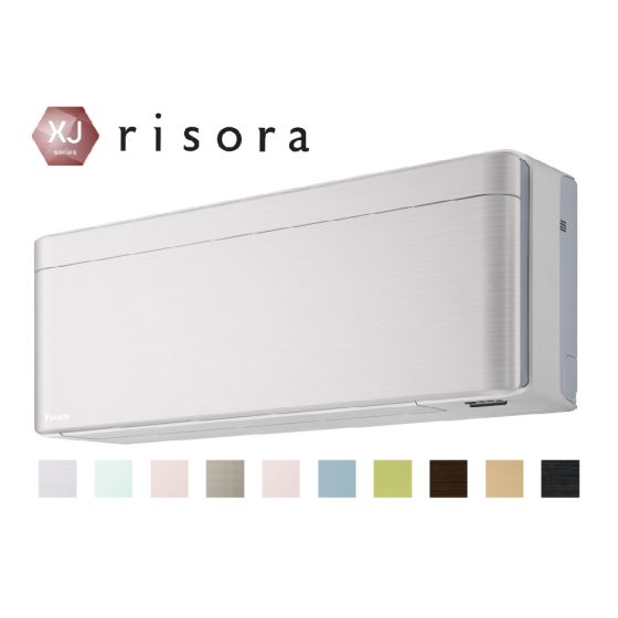 Daikin - 2.5HP Inverter Heat Pump Wall Mounted Split Type (risora XJ Series) - White indoor unit FTXJ60M_W FTXJ60M_W