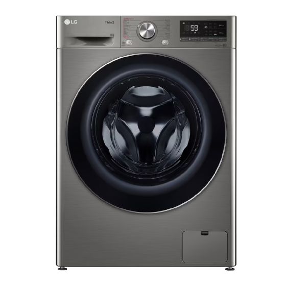 LG - Vivace 9 公斤 1200 轉 人工智能洗衣機 (TurboWash™ 59 分鐘快洗) FV7S90V2-WIS