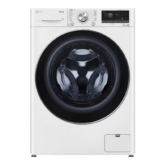 LG - Vivace 9 公斤 1200 轉 人工智能洗衣乾衣機 (TurboWash™ 360° 39 分鐘速洗) FV9A90W2-WIS