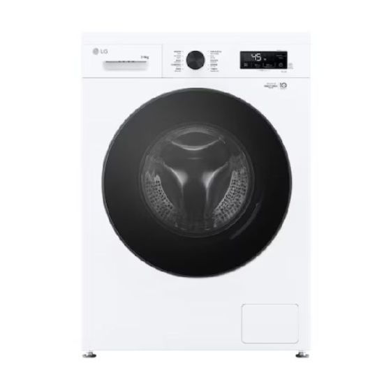 LG - 7 公斤 1200 轉 蒸氣洗衣乾衣機 (全港最薄*) FVBA70GW2G FVBA70GW2G
