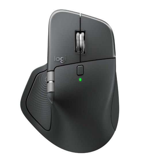 Logitech - MX Master 4 高階無線靜音滑鼠 - (石墨灰/珍珠白) GC-MXMASTER4-MO