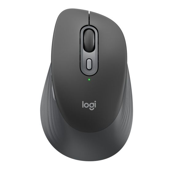 Logitech - M840L 多工靜音無線滑鼠 大手版 - 石墨灰/珍珠白 GC-M840L-MO