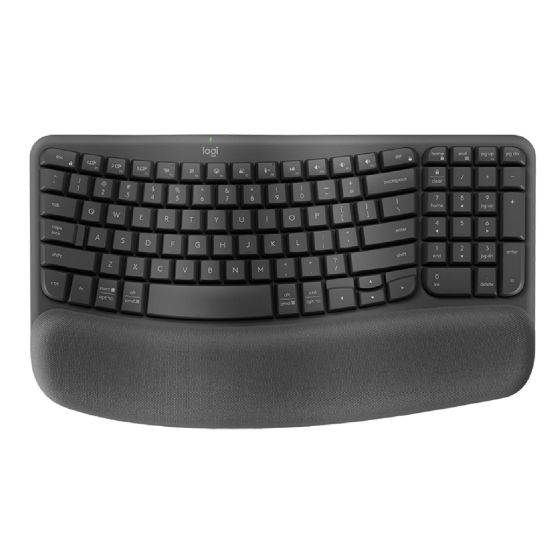 Logitech - WAVE KEYS 人體工學鍵盤 (美式英文) - 多色選擇 GC-Wave_all