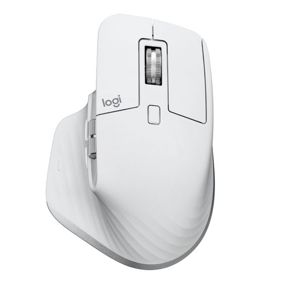 Logitech - MX Master 3s for Mac 高階無線靜音滑鼠 (珍珠白) GC910-006574