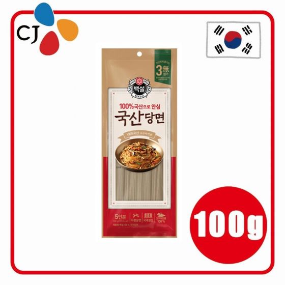 CJ - Beksul 韓式粉絲 (100g) (可煮湯、火鍋、燉肉、拌炒食用) GLASS_NOODLES_100G