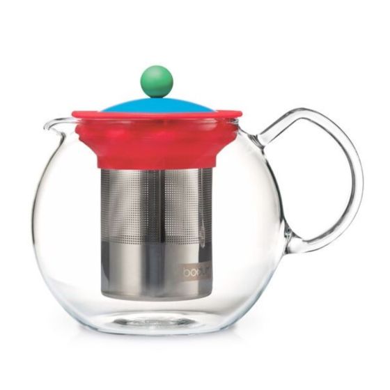 BODUM - 多色茶壺 (藍色,紅色 / 綠色,黃色)
