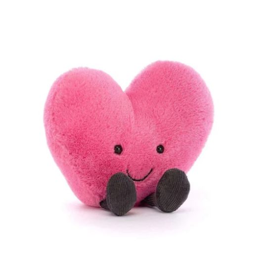 Jellycat - Amuseable Hot Pink Heart公仔 GOL_1324