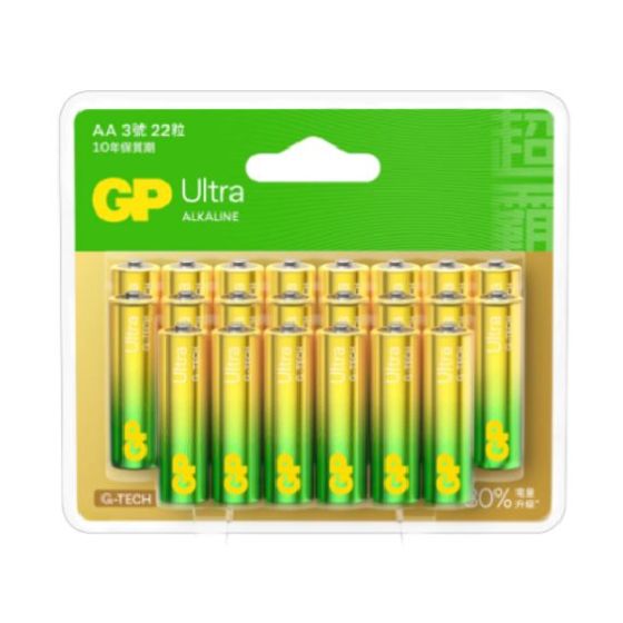 超霸 - GP特強鹼性電池 AA 22粒裝 GP_4891199090721