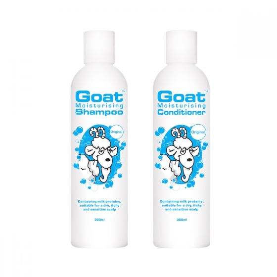Goat 山羊奶保濕洗髮水 300ml + 護髮素 300ml (原味)
