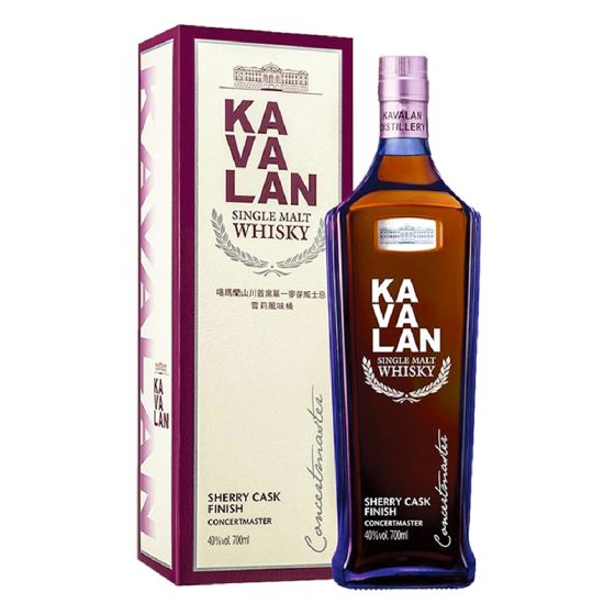 Kavalan 山川首席 雪莉風味桶 單一麥芽威士忌 GT102