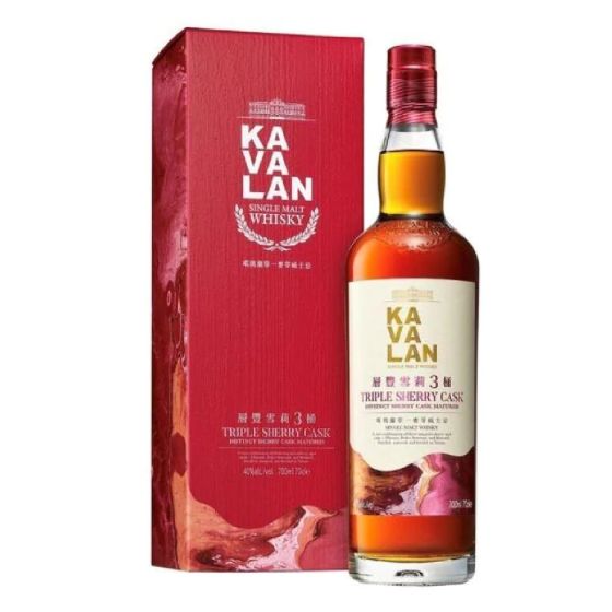 噶瑪蘭 - 層豐雪莉3桶 單一麥芽威士忌 700ml GT_KAVALAN_TS