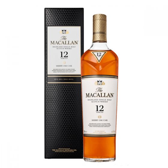The Macallan 12 Year Old Sherry Oak Single Malt Whisky GT_MACALLAN12_SO
