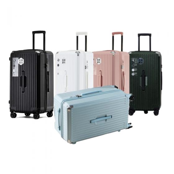 HEART - H160211 大容量方形行李箱(黑色/綠色/藍色/粉色) H160211