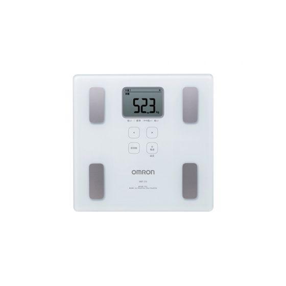 OMRON - HBF-214 體重體脂肪測量器 - 白色【香港行貨】 HBF-214