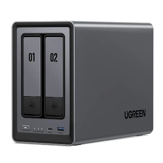 UGREEN - NASync DXP2800 2-Bay 網絡儲存伺服器 (HD-DXP2800) HD-DXP2800