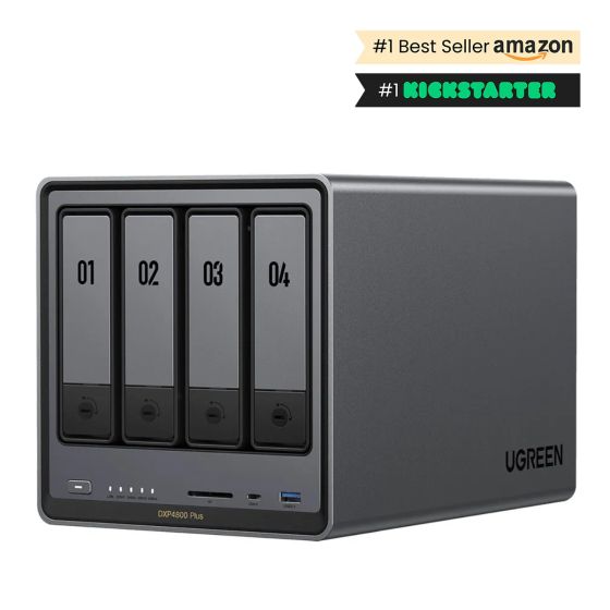 UGREEN - NASync DXP4800 Plus 4-Bay 網絡儲存伺服器 (HD-DXP480+) HD-DXP480