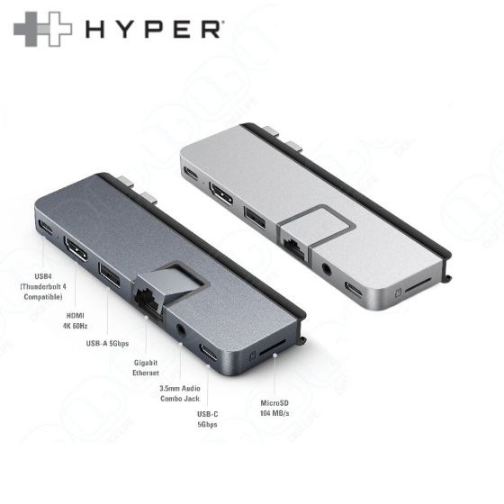 HyperDrive - 超光驅 DUO PRO 7 合 2 USB-C 集線器(灰色/銀色)