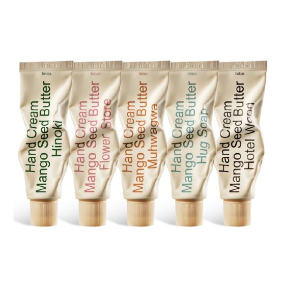 Hetras - 2支裝- 芒果籽油絲滑保濕護手霜50毫升 [多種香味] CR-HET_HC_ALL