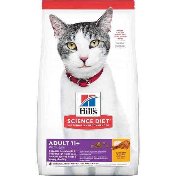 Hill's - Everyday Diet (Adult 11+ / 7lbs) Senior Cat Food