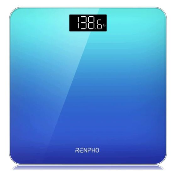 Renpho - Core 1S Bathroom Scale - Blue Gradient / Red Gradient HK-BG260R-MO