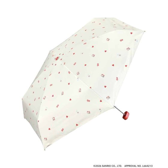 Sanrio X W.P.C UV Cut Folding Sun & Rain Umbrella with Pouch #801-SA030-102 (Multi Colors)