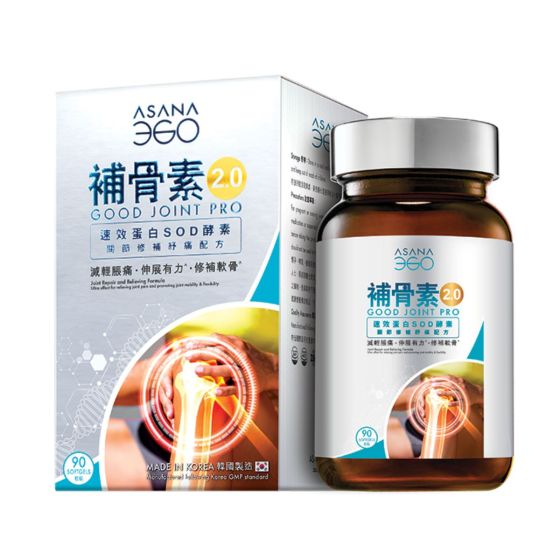 ASANA 360 - [新升級] 補骨素2.0 -關節修補紓痛配方 (90粒裝)