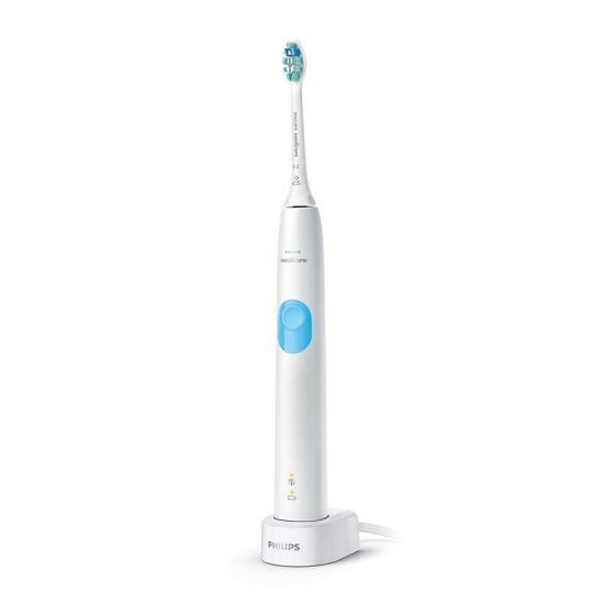 Philips -Sonicare HX6808/02 溫和潔淨 電動牙刷︱ProtectiveClean 4300系列 聲波震動牙刷（白） HX6808_02_A