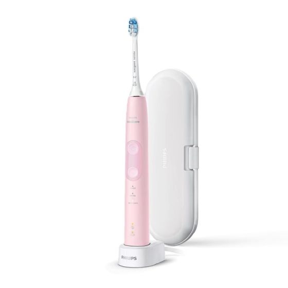Philips - Sonicare ProtectiveClean 5100 聲波電動牙刷 - 粉紅色 HX6856_12_W