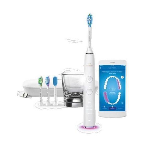 Philips - Sonicare DiamondClean Smart 聲波震動牙刷，附應用程式 HX9924/02 HX9924_02_W