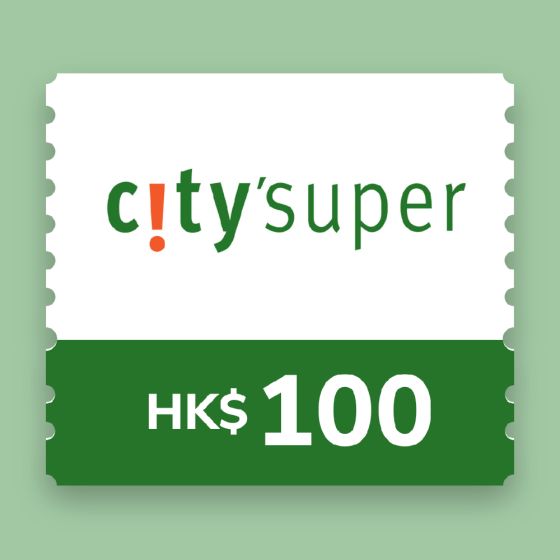 [Internal] city'super HKD 100 Shopping Voucher INT-CITYS-P-100