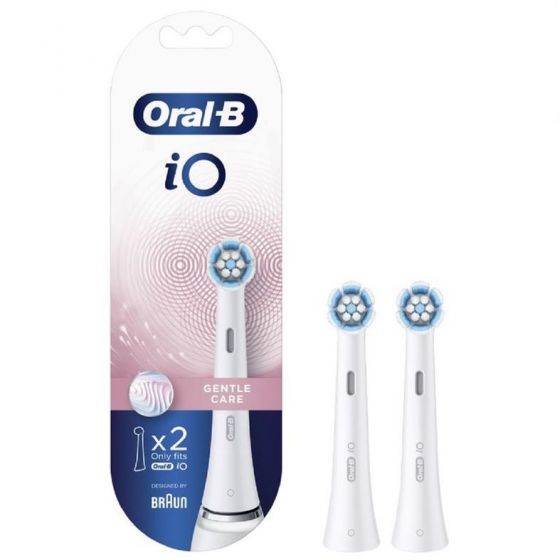 ORAL-B - iO 清潔護齦刷頭2支裝(白色) IO_SENSITIVITY_WH