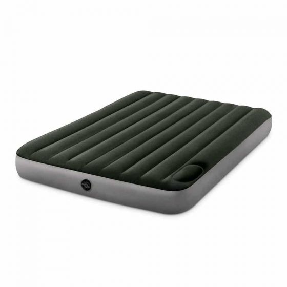 Intex - 豪華氣墊床(附內置泵 - 加大雙人) Queen Dura Beam Downy Airbed With Foot Bip CR-ITX64763