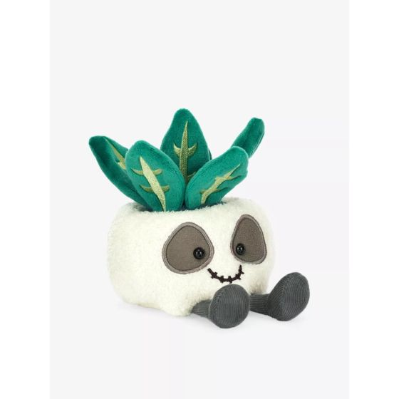 Jellycat - 萬聖節骷髏頭盆栽公仔 14cm