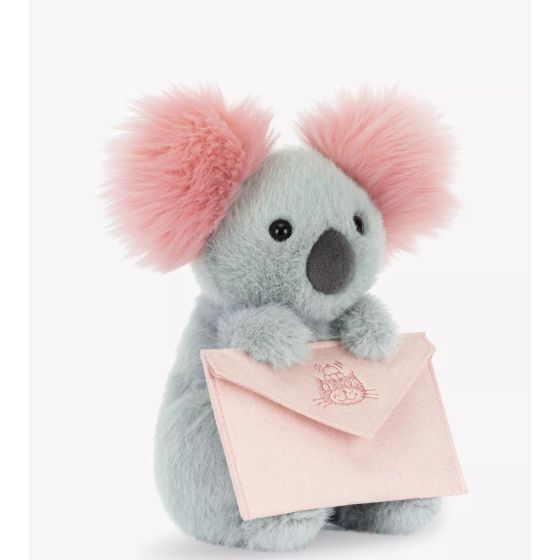 Jellycat - 信封心意卡樹熊公仔 20cm