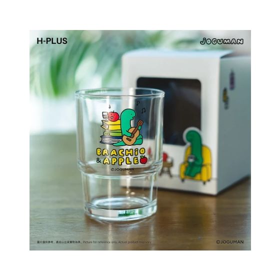 JOGUMAN - 玻璃小杯 (BRACHIO & APPLE) JOGU07