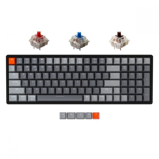 Keychron - K4 RGB彩光藍牙無線機械鍵盤 (紅軸 / 青軸 / 茶軸) Keychron_K4_all
