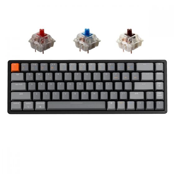 Keychron - K6 68鍵 RGB彩光藍牙無線機械鍵盤 (紅軸 / 青軸 / 茶軸)