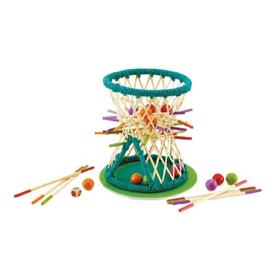 Hape - 竹簍掉球 專注力訓練遊戲STEM玩具 (E5522) KR105