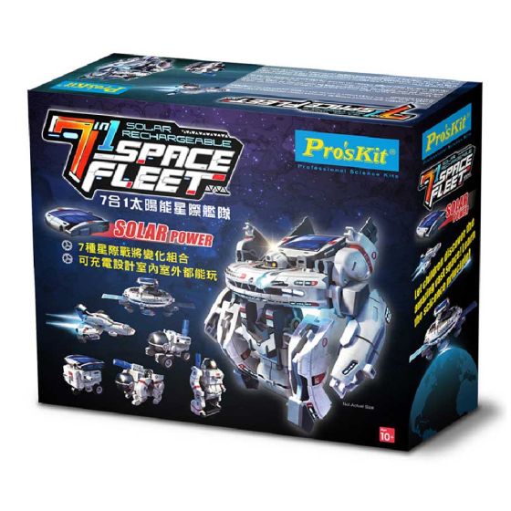 ProsKit - 台灣寶工7合1太陽能星際艦隊 (GE-641) KR126