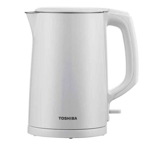東芝 - 無線雙層電熱水壺(1.4公升) KT-14DHUHK(W)