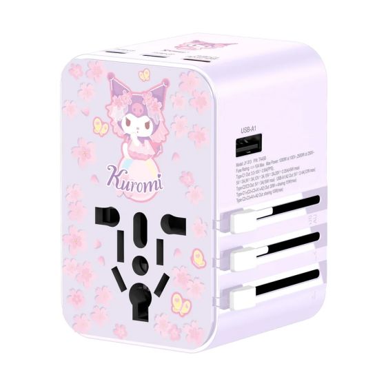 XPower X Kuromi TA45B 45W 6-Output PD 3.0/PPS Travel Adapter