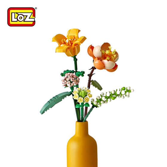 LOZ - 夏日陽光-盛夏花束迷你積木擺設