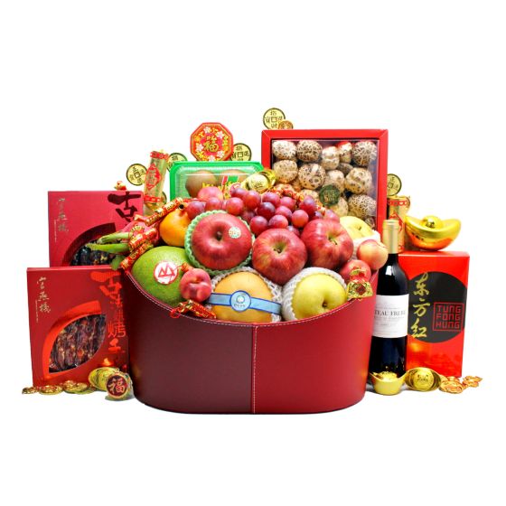 Give Gift - 新鮮水果海味禮物籃 R86 L36510272