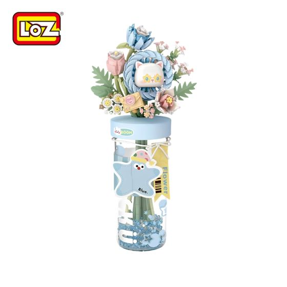 LOZ - 星辰藍・香珠花杯 迷你積木