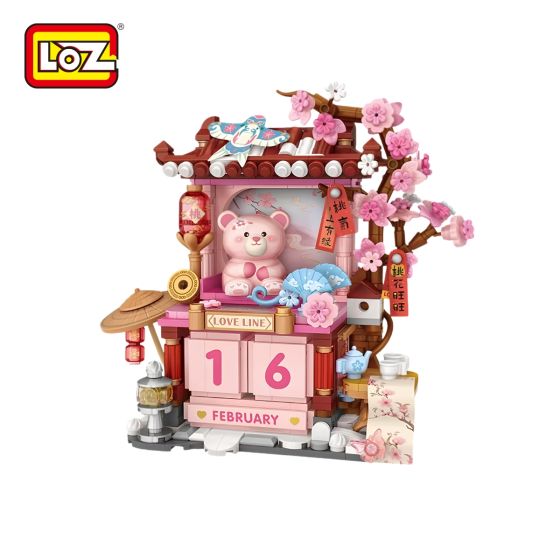 LOZ - 桃運當頭 萬年歷 迷你積木