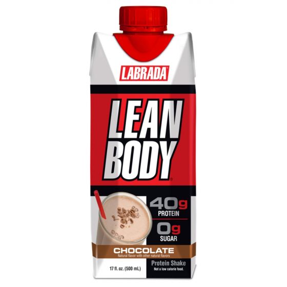 Labrada - Lean Body 即飲蛋白奶昔 500ml x 12盒 (朱古力味) LAB-RTD-500-12PC-CH