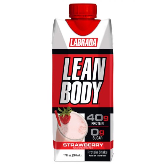 Labrada - Lean Body 即飲蛋白奶昔 500ml x 12盒 (雲呢拿味) LAB-RTD-500-12PC-ST